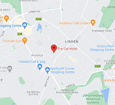 Map to The Cat Hotel and Cattery