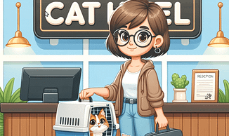 Checking in to the Cat Hotel